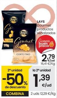 Oferta de Lay's - Courmet Productos Senalizados por 2,79€ en Eroski
