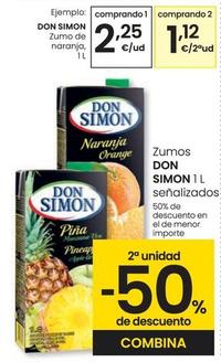 Oferta de Don Simón - Zumos por 2,25€ en Eroski