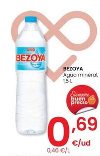 Oferta de Bezoya - Agua Mineral por 0,69€ en Eroski