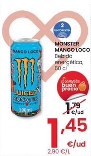 Oferta de Monster - Mango Loco por 1,45€ en Eroski