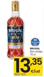 Oferta de Brugal - Ron Añejo por 13,35€ en Eroski