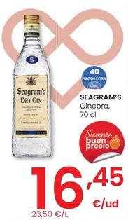 Oferta de Seagram's - Ginebra por 16,45€ en Eroski