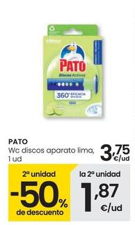 Oferta de Pato - Wc Discos Aparato Lima por 3,75€ en Eroski