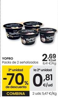 Oferta de Yopro - Pack De 2 Senalizados por 2,69€ en Eroski