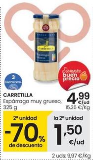 Oferta de Carretilla - Espárrago Muy Grueso por 4,99€ en Eroski