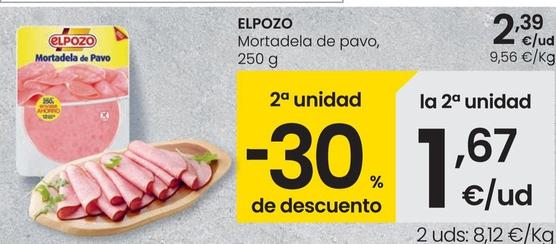Oferta de Elpozo - Mortadela De Pavo por 2,39€ en Eroski
