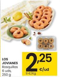 Oferta de Los Jovianes - Rosquillas 6 Uds por 2,25€ en Eroski