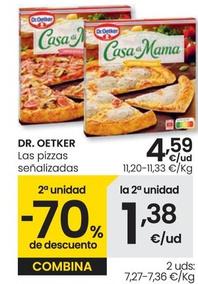 Oferta de Dr Oetker - Las Pizzas Senalizados por 4,59€ en Eroski