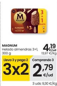 Oferta de Magnum - Helado Almendras por 4,19€ en Eroski