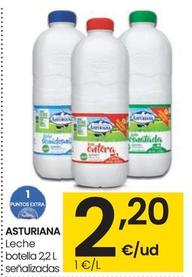Oferta de Asturiana - Leche Botella por 2,2€ en Eroski