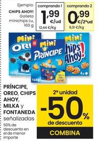 Oferta de Chips Ahoy - Galleta Minichips por 1,99€ en Eroski