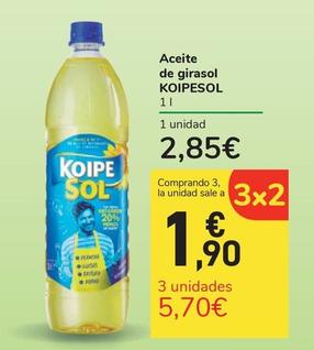 Oferta de Aceite de girasol por 2,85€ en Carrefour Express