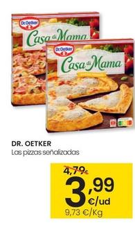Oferta de Dr Oetker - Las Pizzas por 3,99€ en Eroski