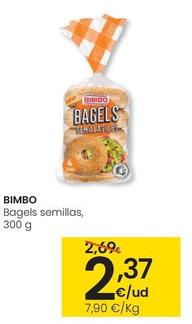 Oferta de Bimbo - Bagels Semillas por 2,37€ en Eroski
