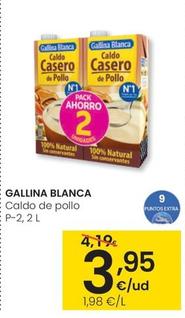 Oferta de Gallina Blanca - Caldo De Pollo por 3,95€ en Eroski