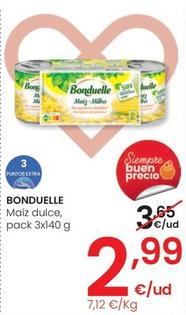 Oferta de Bonduelle - Maiz Dulce por 2,99€ en Eroski