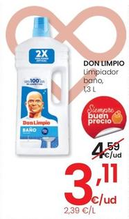 Oferta de Don Limpio - Limpiador Bano por 3,11€ en Eroski