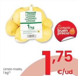 Oferta de Limon Malla por 1,75€ en Eroski