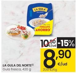 Oferta de La Gula Del Norte - Gula Fresca por 8,9€ en Eroski