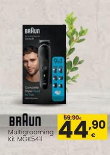 Oferta de Braun - Multigrooming Kit Mgk5411 por 44,9€ en Eroski