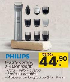 Oferta de Philips - Multi Grooming Set Mg5920/15 por 44,9€ en Eroski