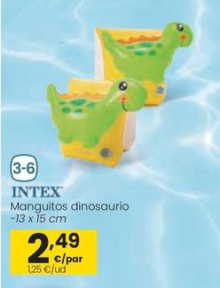 Oferta de Intex - Manguitos Dinosaurio por 2,49€ en Eroski