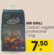 Oferta de Mr Grill - Carbon Vegetal Profesional por 7,5€ en Eroski
