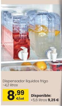 Oferta de Dispensador Liquido Frigo por 8,99€ en Eroski