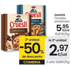 Oferta de Quesar - Cereales por 5,95€ en Eroski