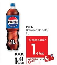 Oferta de Pepsi - Refresco De Cola por 1,41€ en Eroski