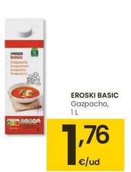 Oferta de Eroski - Gazpacho por 1,76€ en Eroski