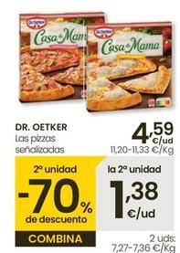 Oferta de Dr Oetker - Las Pizza Senalizadas por 4,59€ en Eroski