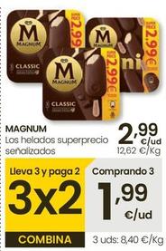 Oferta de Magnum - Los Helados Superprecio Senalizados por 2,99€ en Eroski