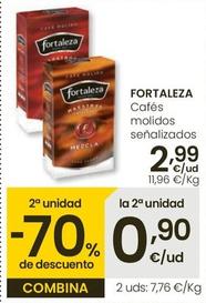 Oferta de Fortaleza - Cafe Molidos Senalizados por 2,99€ en Eroski