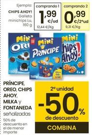 Oferta de Chips Ahoy - Galleta Minichips Lu por 1,99€ en Eroski