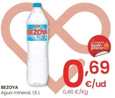 Oferta de Bezoya - Agua Mineral por 0,69€ en Eroski