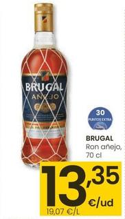 Oferta de Brugal - Ron Anejo por 13,35€ en Eroski