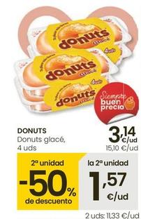 Oferta de Donuts - Glace por 3,14€ en Eroski