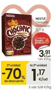Oferta de Nestlé - Cereales Chocapic por 3,91€ en Eroski
