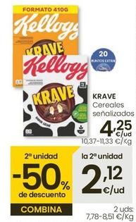 Oferta de Kellogg's - Cereales por 4,25€ en Eroski