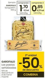 Oferta de Garofalo - Spaguettini por 1,7€ en Eroski