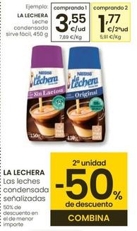 Oferta de La Lechera - Leche Condensada Sirve Facil por 3,55€ en Eroski