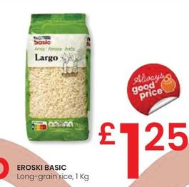 Oferta de Eroski - Long-grain Rice por 1,25€ en Eroski