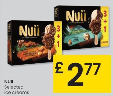 Oferta de Nuii - Selected Ice Creams por 2,77€ en Eroski