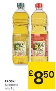 Oferta de Eroski - Selected Oils por 8,5€ en Eroski