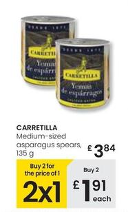 Oferta de Carretilla - Medium-sized Asparagus Spears por 3,84€ en Eroski