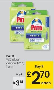 Oferta de Pato Wc - Discs Device por 3,61€ en Eroski