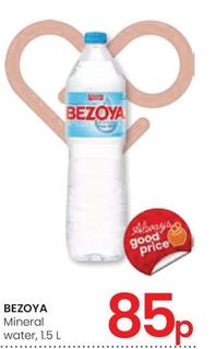 Oferta de Bezoya - Mineral Water por 85€ en Eroski