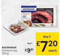 Oferta de Aguinamar - Octopus Leg por 9,61€ en Eroski