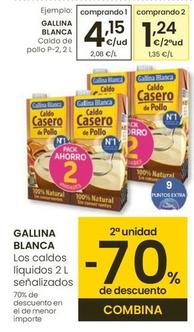 Oferta de Gallina Blanca - Caldo De Pollo por 4,15€ en Eroski